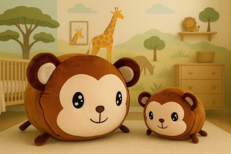 Kuschelweicher und sicherer Plüsch ab der Geburt