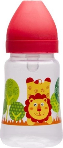Babyflasche mit weitem Hals Akuku 250 ml rot