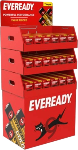 Energizer modularer Bodenständer HK für Eveready-Batterien