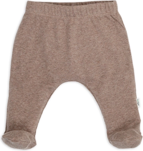 Lodger Neugeborenenhose Melange Buffalo mit integrierten Füßchen Gr. 50