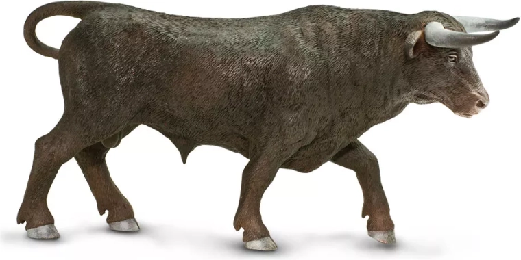 Figur schwarzer Stier Safari Ltd. – 1 Stück