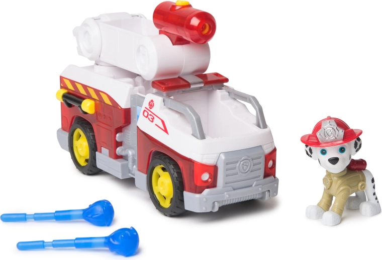 Marshalls Feuerwehrfahrzeug mit Wasserprojektilen