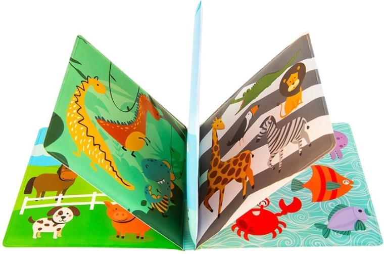 Weiche, wasserfeste und abwischbare Seiten