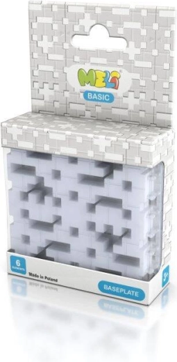 MELI Basic Baugrundplatte, 6 Teile, grau
