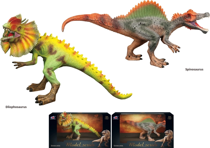 Dinosaurierwelt – Set mit Dinosaurierfiguren, 2 Arten