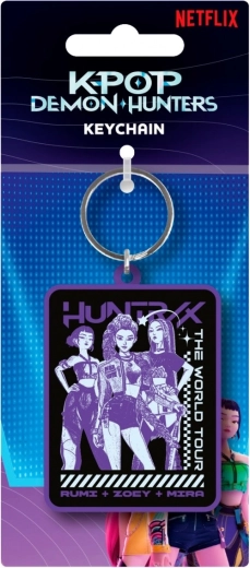 PVC-Schlüsselanhänger K-POP DEMON HUNTERS Huntrix