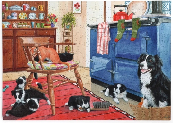 House of Puzzles Haustiere – Puzzle mit 250 großen Teilen