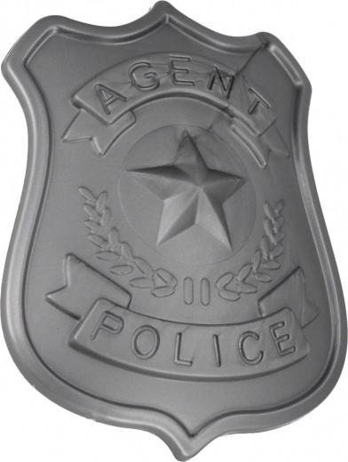 Realistisches Polizeiabzeichen