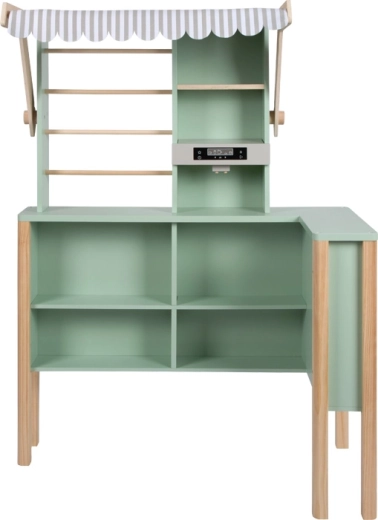 Modular 2-in-1: Laden und Spielküche