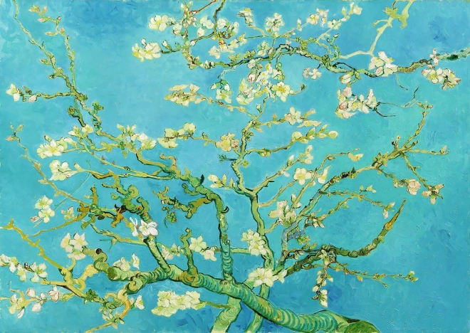 Puzzle Vincent van Gogh – Mandelblütenzweig, 1000 Teile