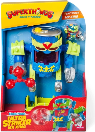 Offizielle Verpackung und exklusive Mr-King-Figur