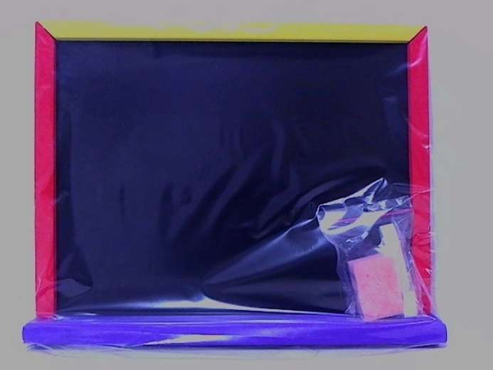 Kleine farbige Tafel