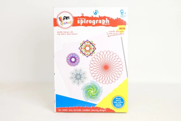 Spirograf Kreativset zum Zeichnen geometrischer Muster