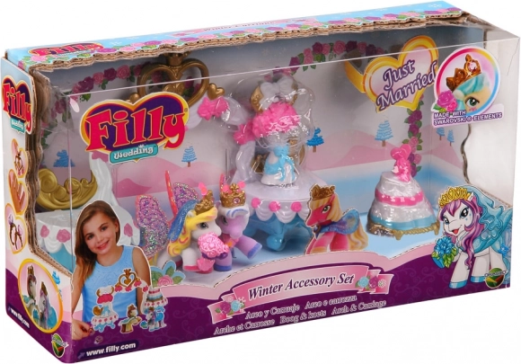 Filly Winter Hochzeit Set