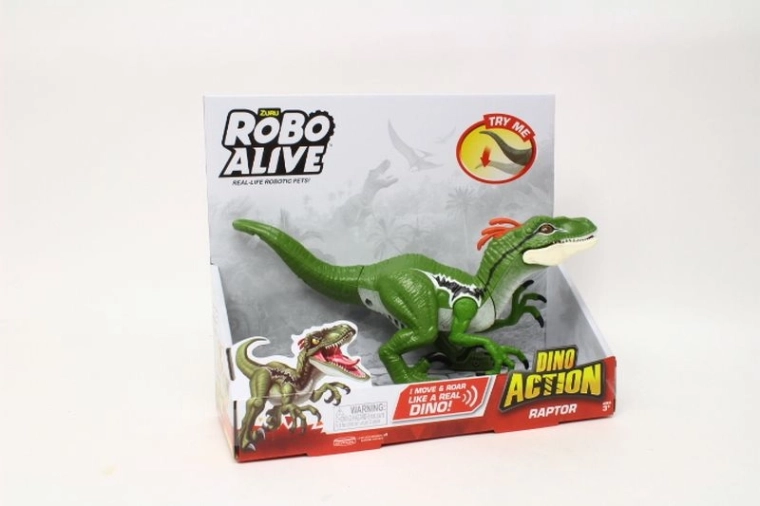 ZURU Robo Alive Dinosaurier-Raptor mit Sound