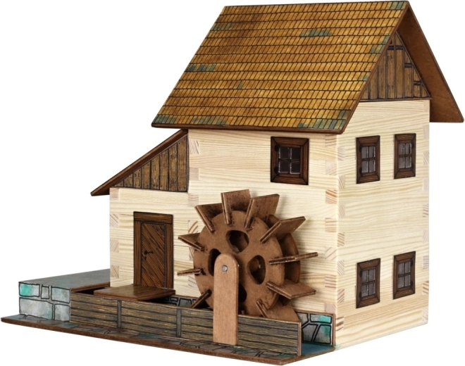 Holz-Klebebausatz Walachia – Wassermühle 1:32