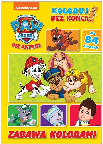 PAW Patrol – Endlose Ausmalbilder 3: Spiel mit Farben