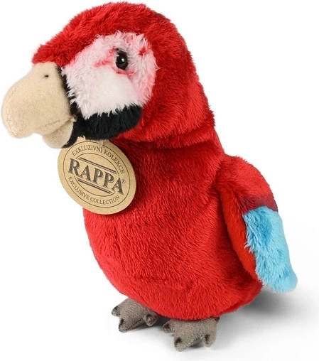 Rappa Plüschpapagei Roter Ara 15 cm ECO-FRIENDLY