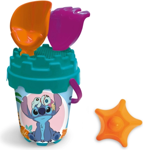 Stitch Sandspielset mit Sandförmchen
