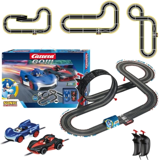 Carrera GO!!! Sonic the Hedgehog Rennbahn 4,9 m
