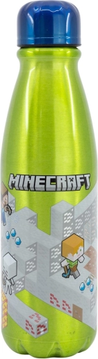 Minecraft Isometric Aluminium-Trinkflasche 600 ml