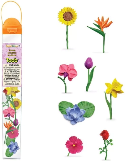 Safari Ltd. Toobs Röhre Blumen