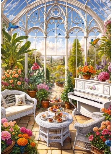 Cherry Pazzi Puzzle Orangerie der Träume 1000 Teile