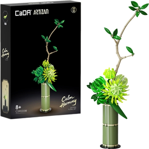 Cada Artizan Calm Harmony – Blumen-Bauset 299 Teile 45,8 cm - 1 Stück