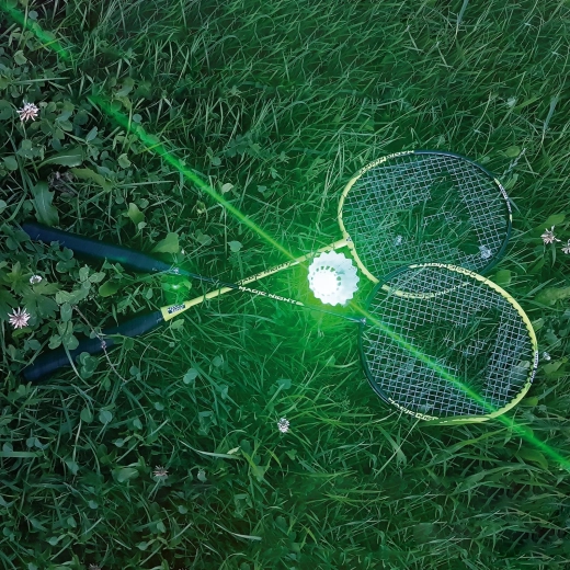 Talbot-Torro Magic Night LED-Badmintonbälle 3 Stk.