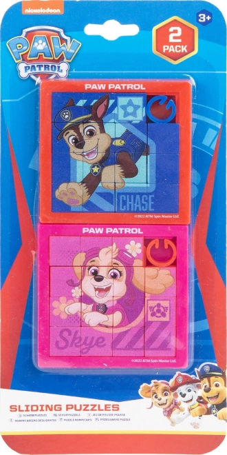 Schiebepuzzle Paw Patrol 2-in-1