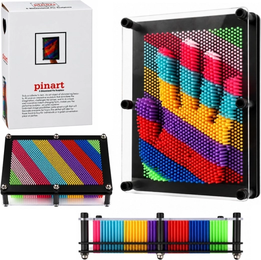 Regenbogen-3D-Stecktafel