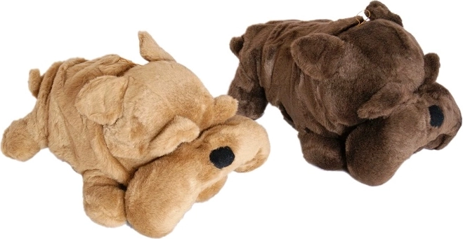 Plüschhund liegend 25 cm