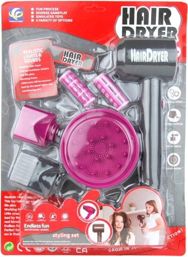 Batteriebetriebenes Friseursset für kleine Mädchen