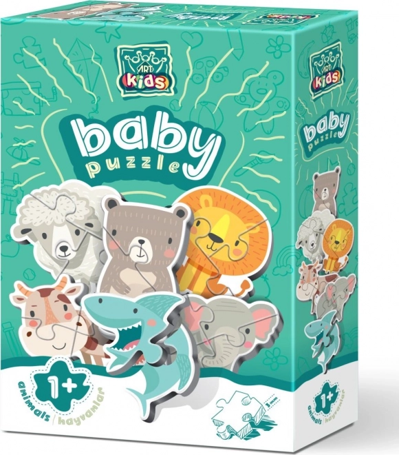 Baby Puzzle Tiere