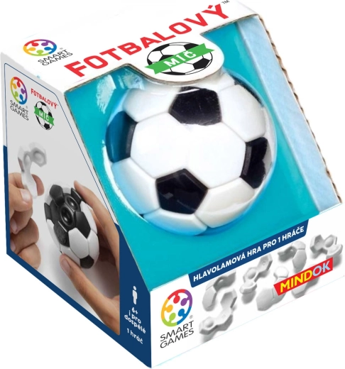 MINDOK Smart Games Fußball – 3D-Knobelspiel für einen Spieler
