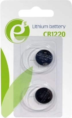 Lithium-Knopfzellenbatterie CR1220 3 V, 2 Stk.