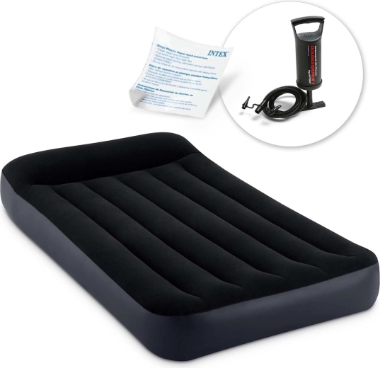 Aufblasbare Matratze INTEX 191 × 99 × 25 cm mit Handpumpe