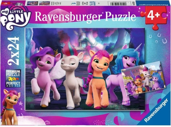 Puzzle Mein kleines Pony 2x24 Teile
