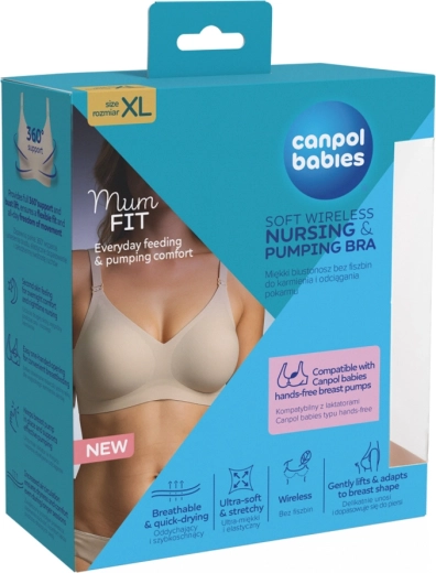 Canpol babies MumFIT Still- und Abpump-BH XL