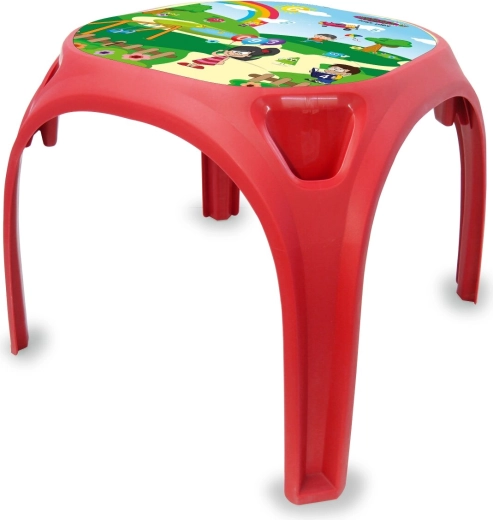 Kindertisch Jamara Fun mit Zahlen XL rot