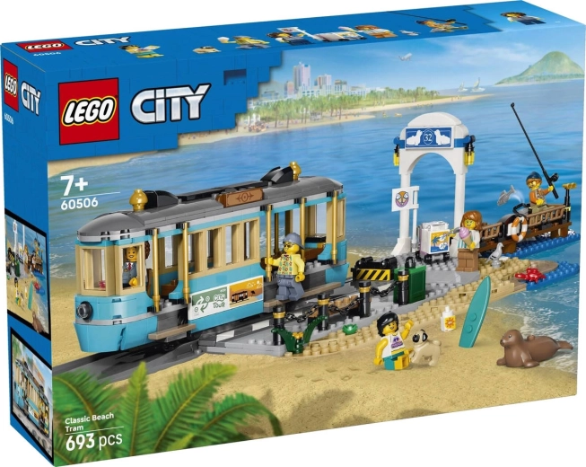 LEGO City Straßenbahn am Strand