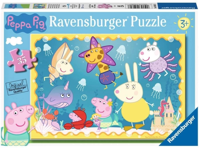 Ravensburger Puzzle Peppa Pig: Unterwasserwelt 35 Teile