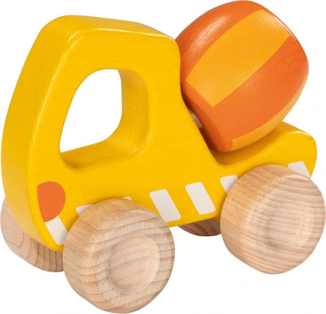 GOKI Holz-Betonmischer Spielauto