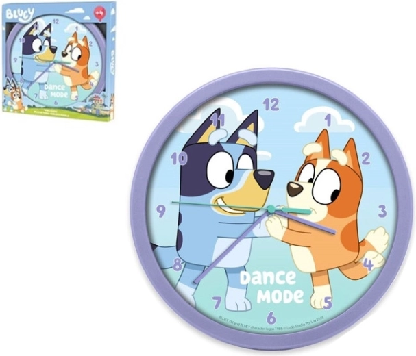 BLUEY Wanduhr für Kinder