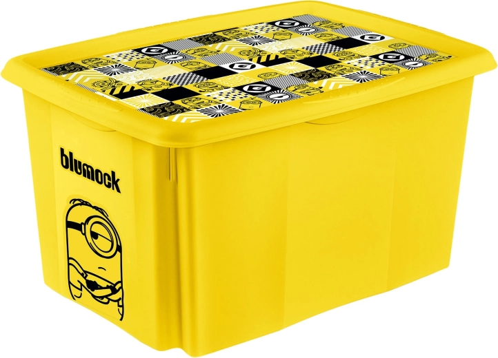 Aufbewahrungsbox Minions mit Deckel 45 l