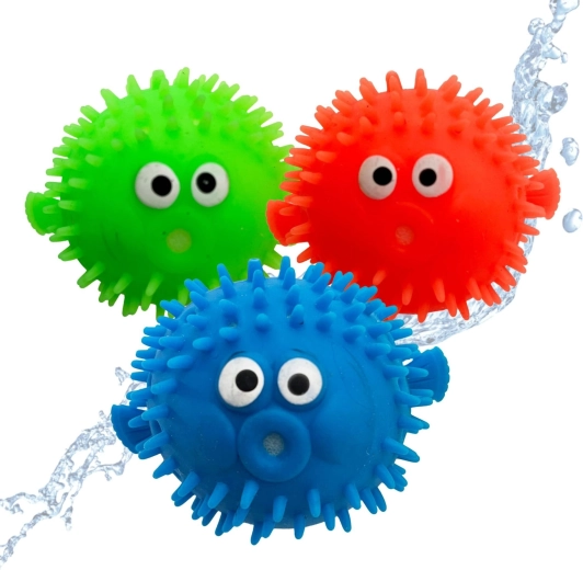 Schildkröt Water Squeezies – wiederverwendbare, blickdichte Wasserbomben „Fischchen“, 3 Stk.