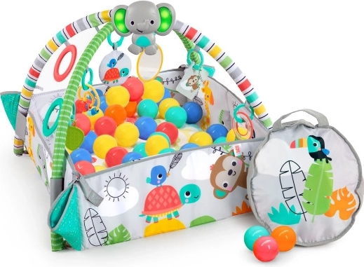 Bright Starts Spieldecke 5-in-1 Your Way Ball Play Totally Tropical ab der Geburt
