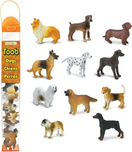 Safari Ltd. Tube mit Hundefiguren