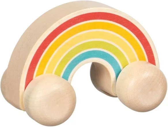 Goki Regenbogen-Holzauto