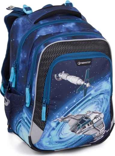 Bagmaster LUMI 24 D Schulranzen mit Raumschiff-Motiv